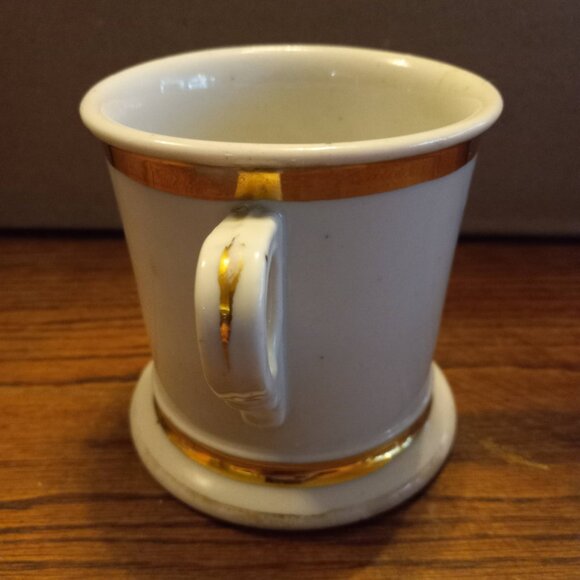 Vintage Barber Shop Named Shaving Mug M Jacob Porcelain 10 Ounces - Picture 5 of 11